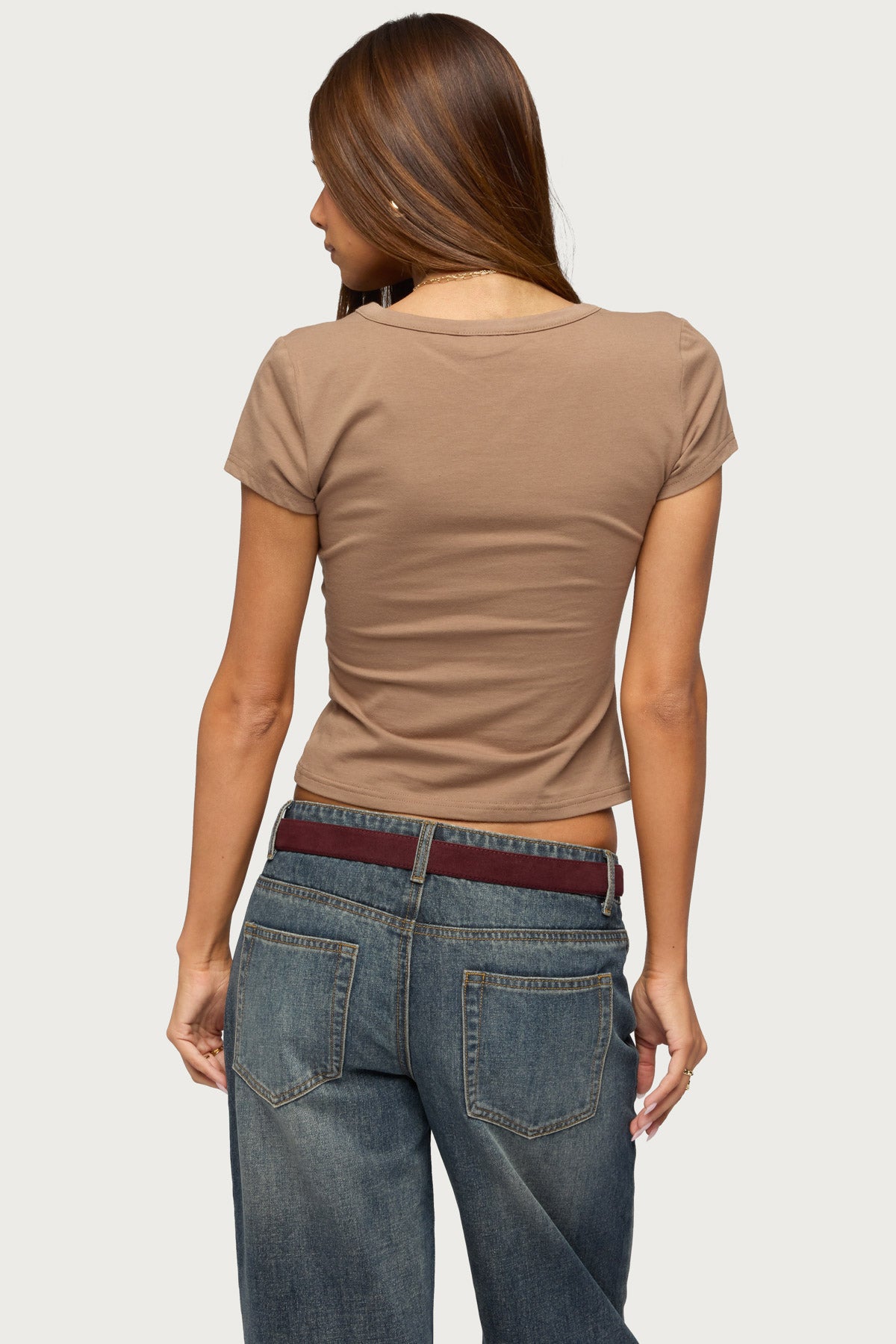 Merinda V Neck T Shirt