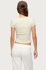 Merinda V Neck T Shirt