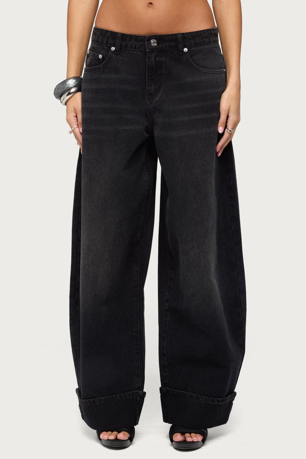 Kella Low Rise Baggy Jeans