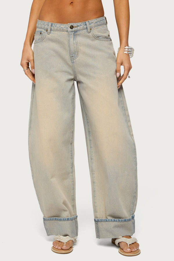 Kella Low Rise Baggy Jeans
