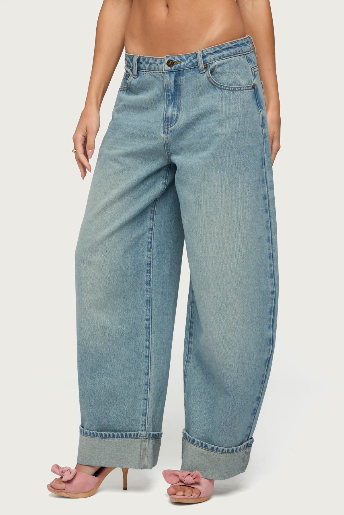 Kella Low Rise Baggy Jeans
