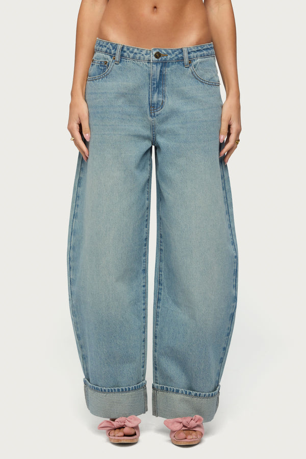 Kella Low Rise Baggy Jeans