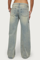 Holly Low Rise Straight Leg Jeans