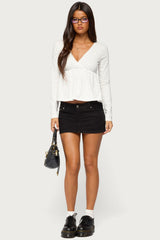 Kenzie Long Sleeve Babydoll Top
