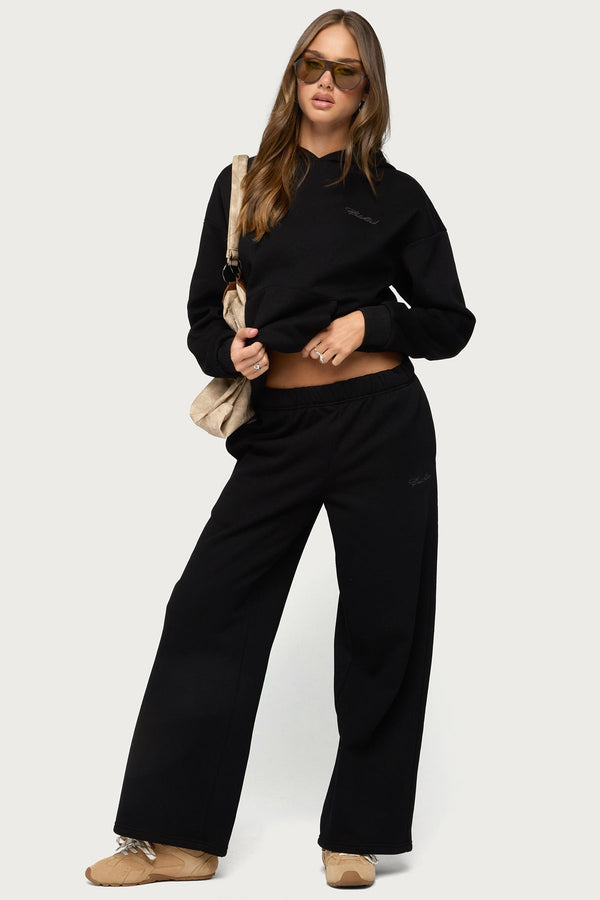 Basic Girl Wide Leg Edikted Joggers