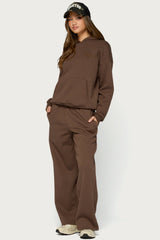 Basic Girl Wide Leg Edikted Joggers