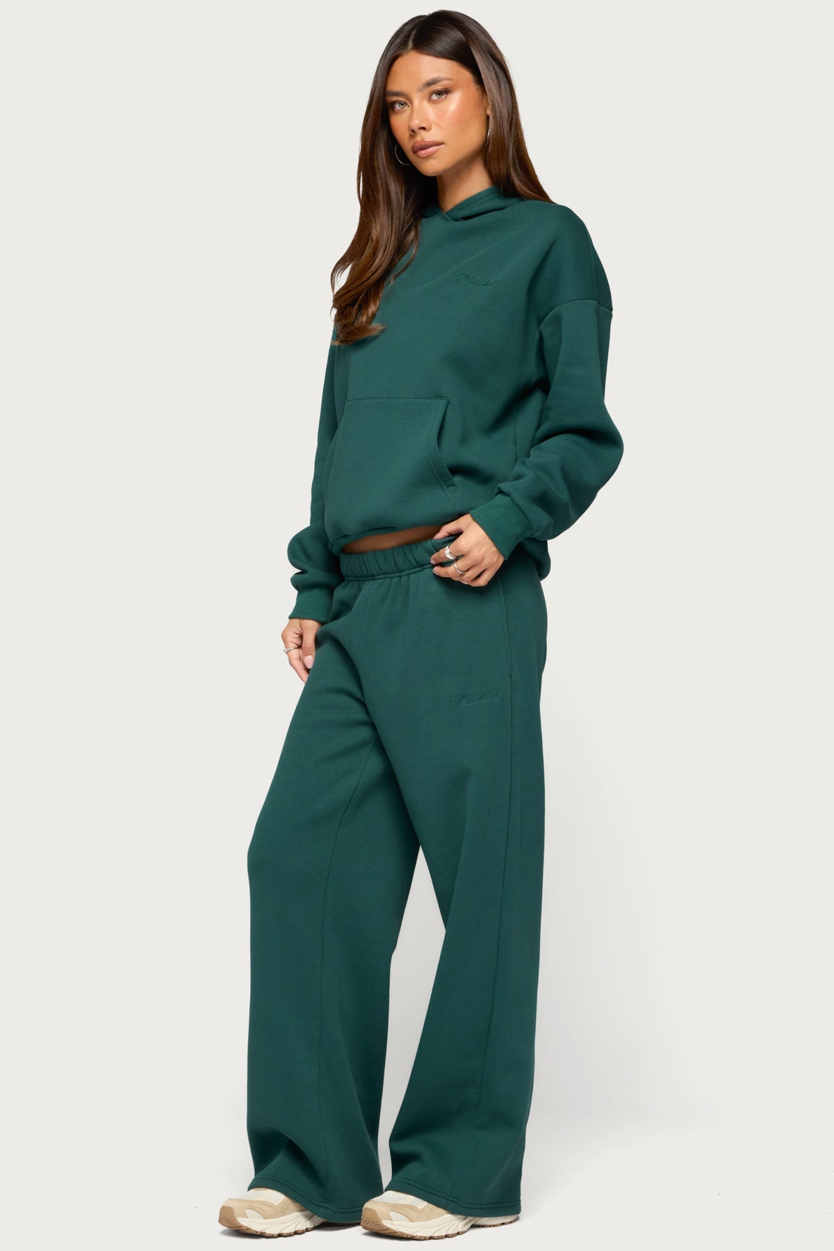 Basic Girl Wide Leg Edikted Joggers