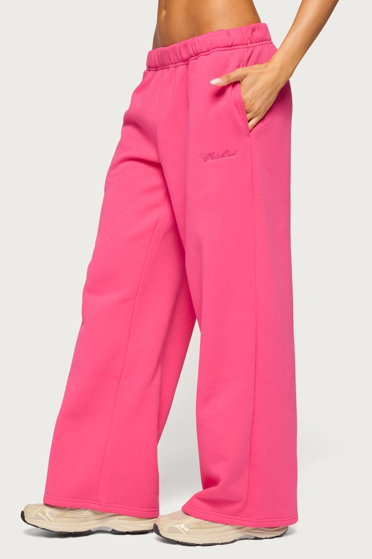 Basic Girl Wide Leg Edikted Joggers