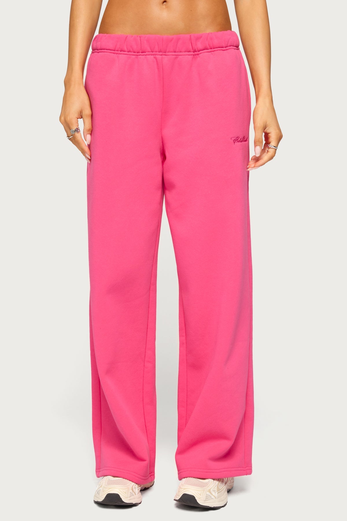 Basic Girl Wide Leg Edikted Joggers