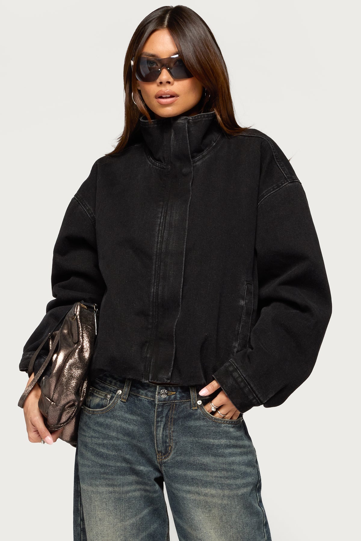 Trudie Oversized Denim Coat