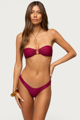 Silvey Bandeau Bikini Top