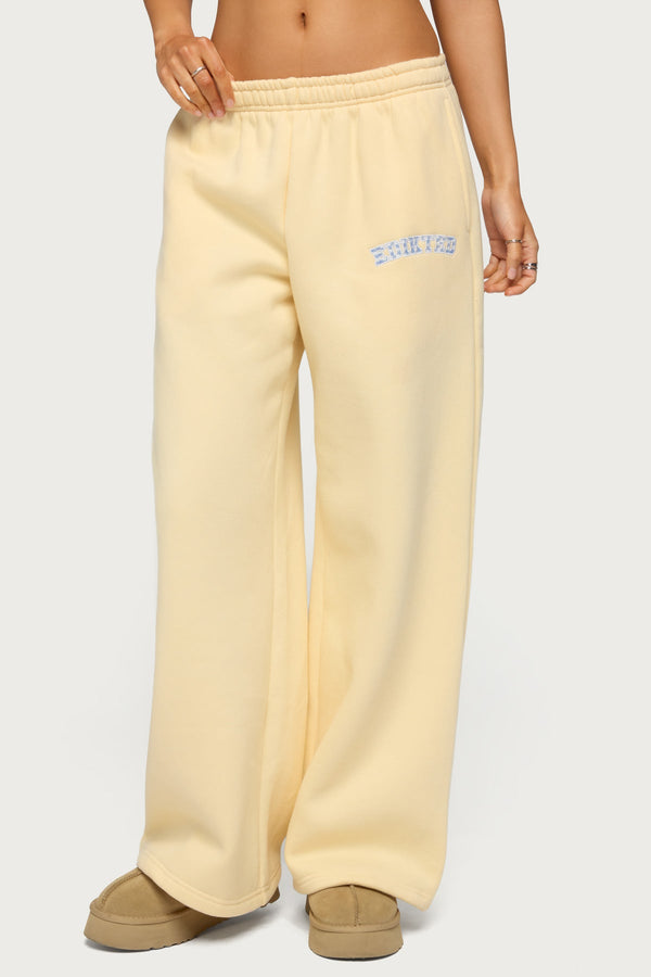 Edikted Lover Wide Leg Joggers