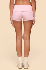 Soraia Foldover Biker Shorts