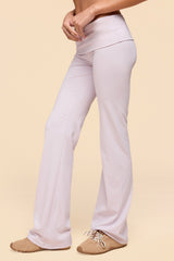 Oriane Foldover Flared Leggings