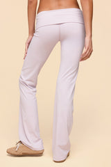 Oriane Foldover Flared Leggings