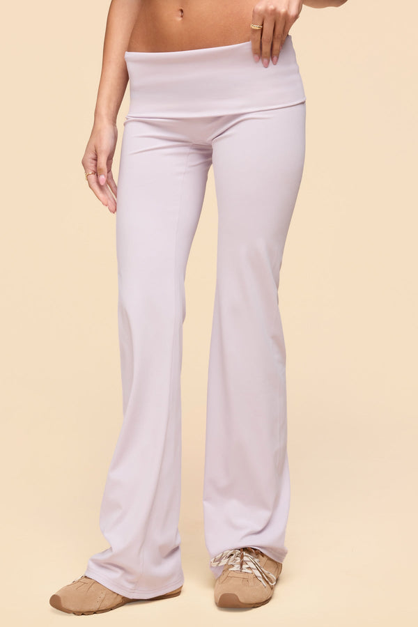 Oriane Foldover Flared Leggings