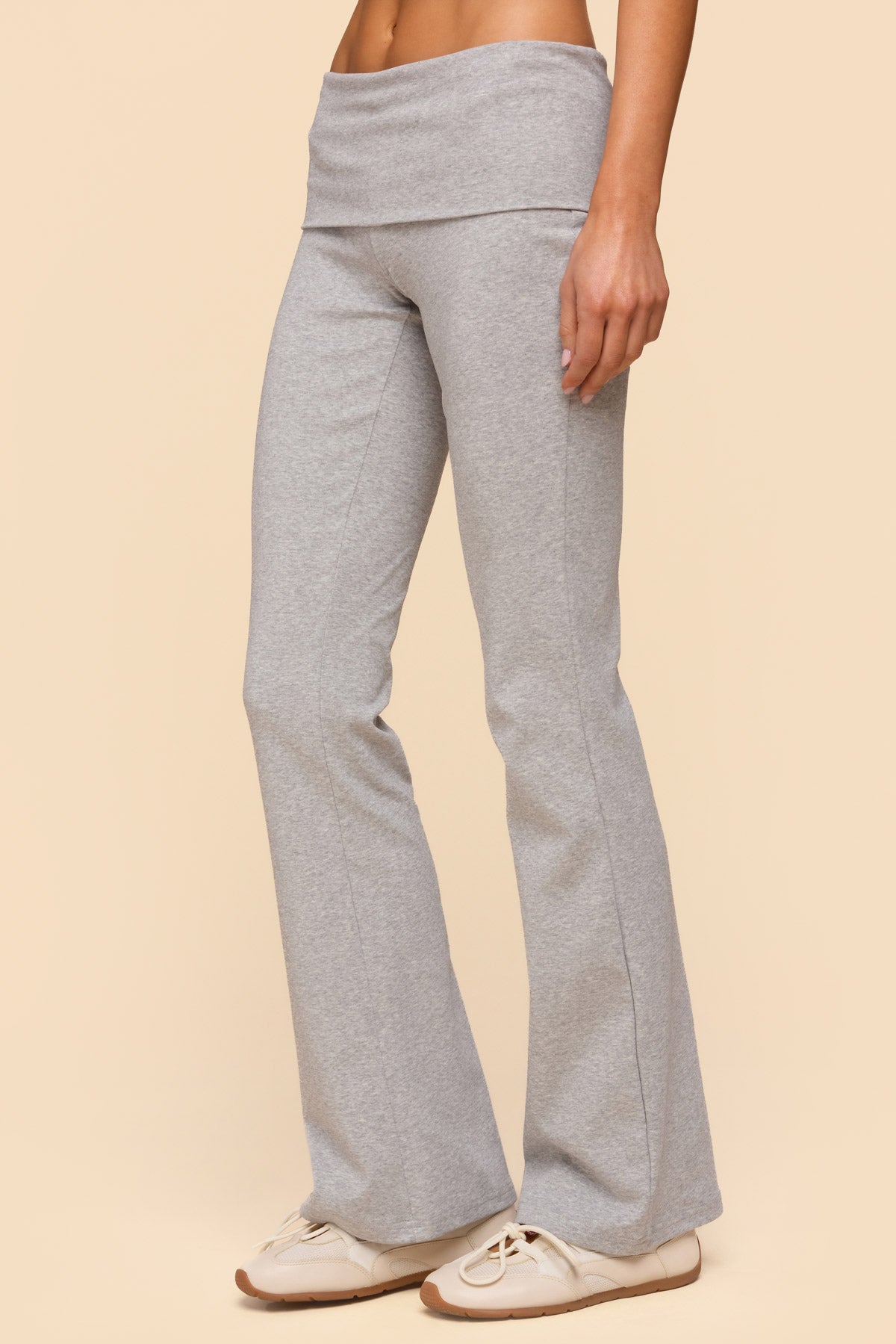 Ivanne Foldover Flared Trousers
