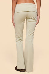 Ivanne Foldover Flared Trousers