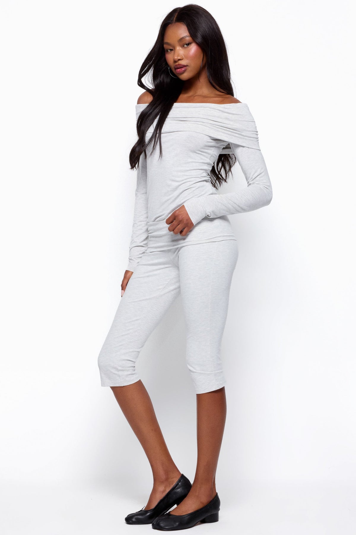 Habiba Foldover Off Shoulder Top