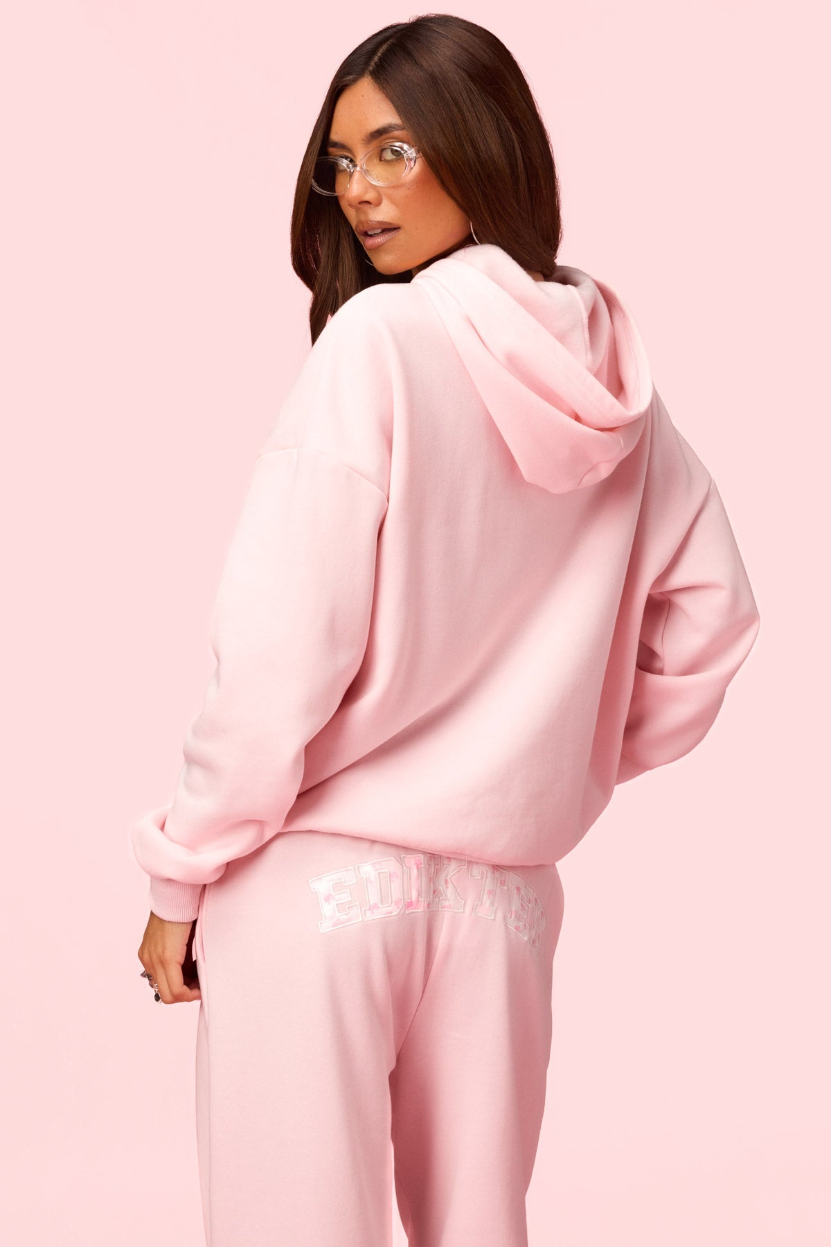 Edikted Hearts Barbie™ Oversized Hoodie