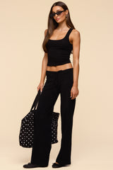 Linda Ribbed Scoop Neck Tank Top