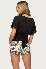 Abriana Ruched Waist Top