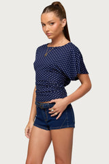 Abriana Ruched Waist Top