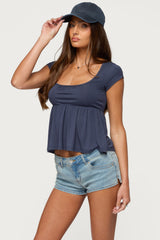 Kingsley Babydoll Top