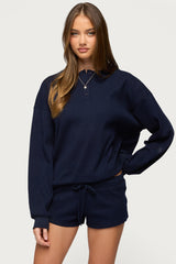 Baila Waffle Henley Top