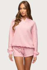 Baila Waffle Henley Top