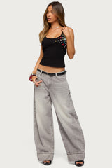 Kella Low Rise Baggy Jeans