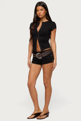 Whitley Hook & Eye Top