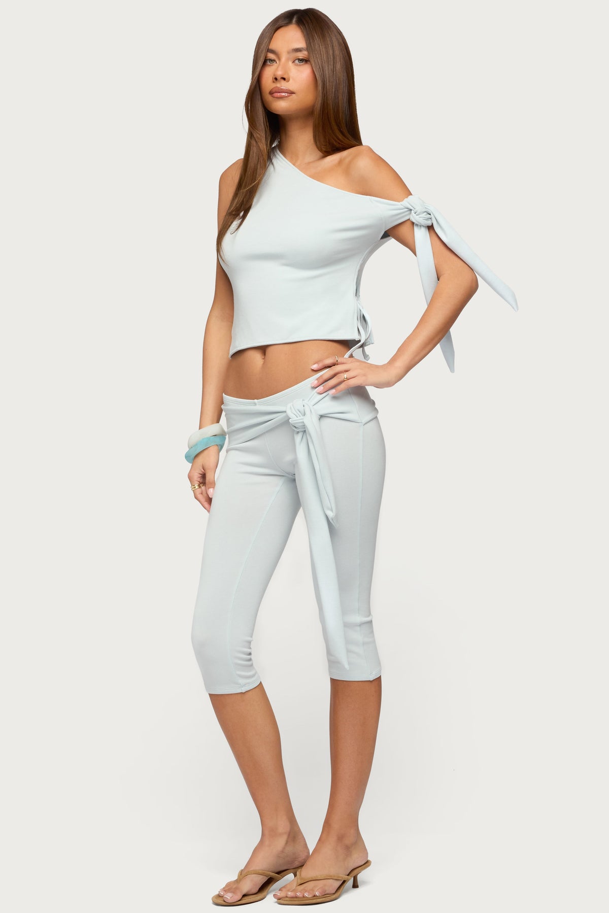 Adara Tie Capri Trousers