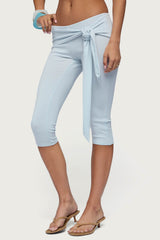 Adara Tie Capri Trousers