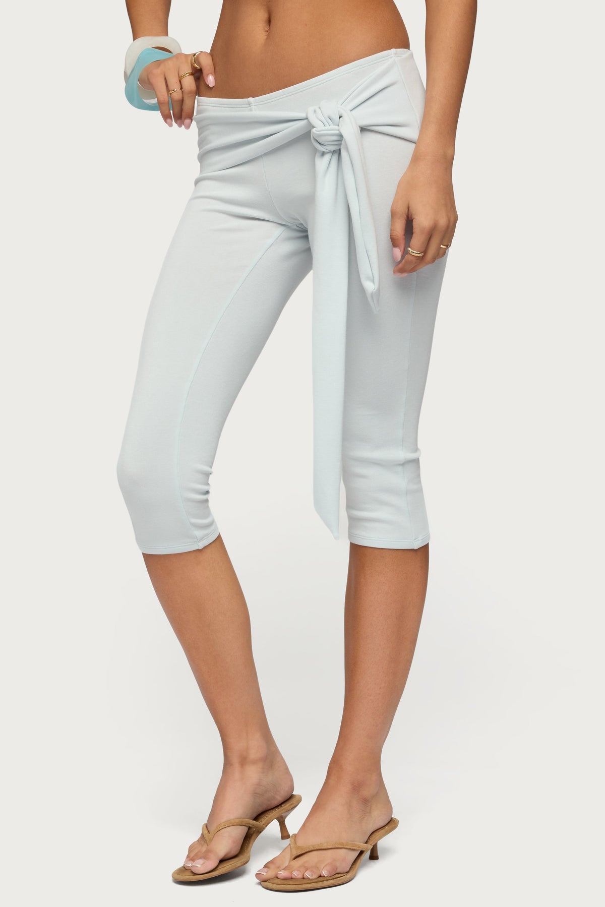 Adara Tie Capri Trousers