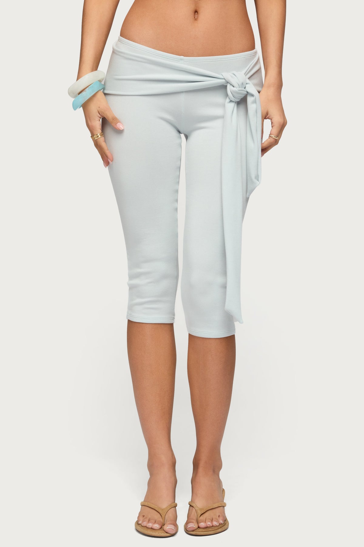 Adara Tie Capri Trousers