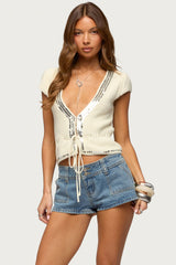 Cate Sequin Knit Top