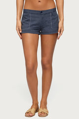 Lina Pinstripe Shorts