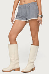 Ellie Lacey Gingham Shorts