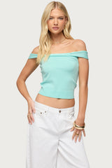 Sami Off Shoulder Knit Top