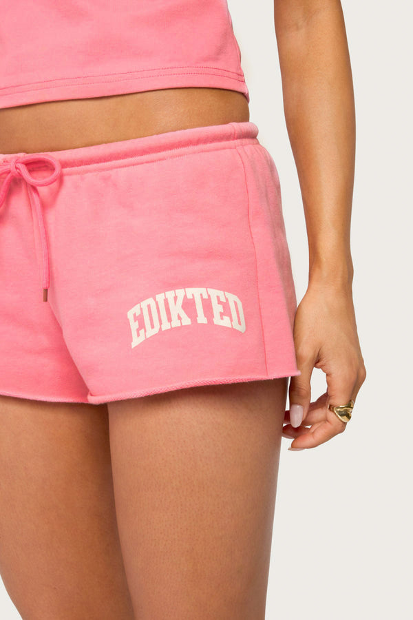 Sporty Babe Edikted Micro Shorts