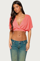 Candela V Neck Crop Top