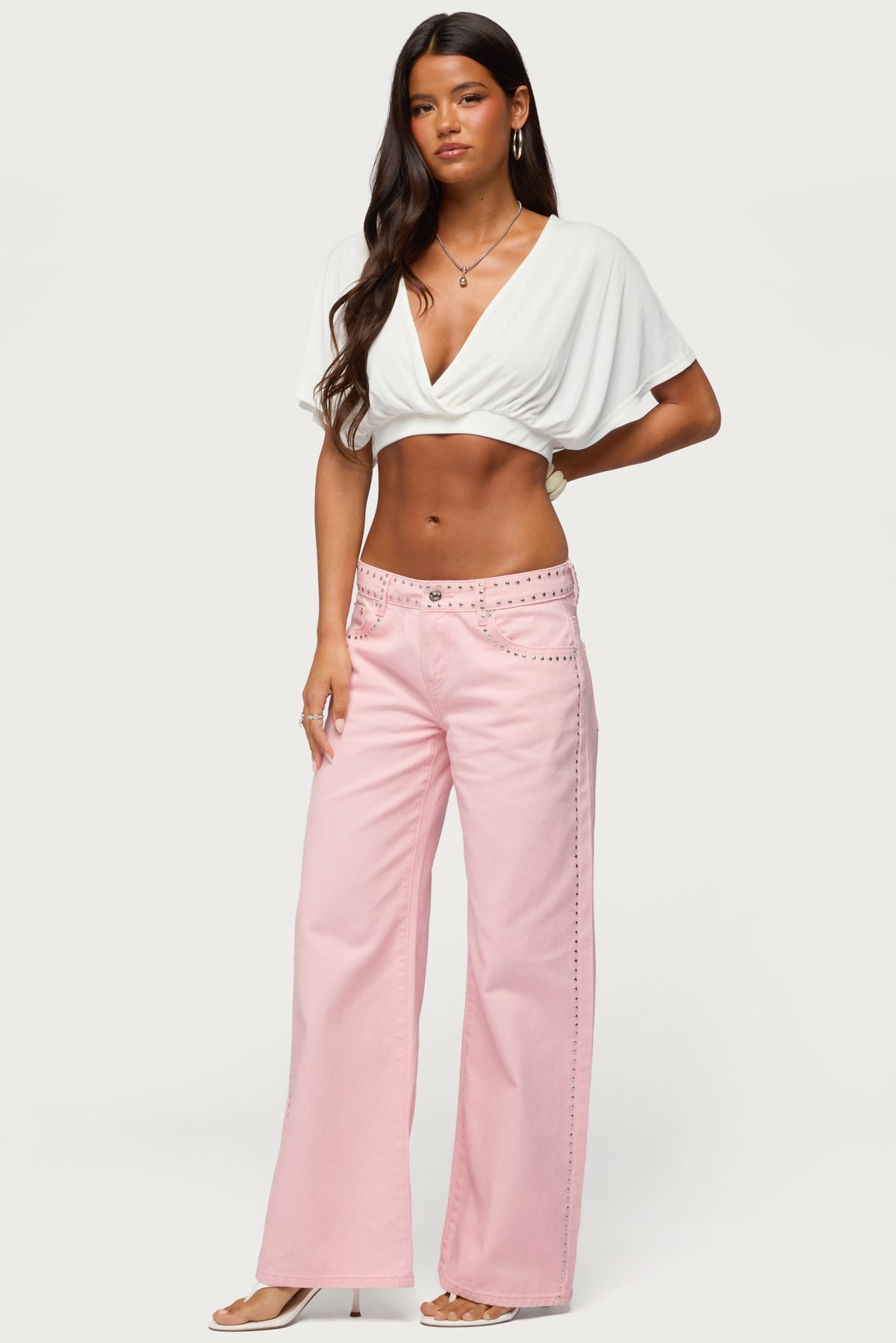 Candela V Neck Crop Top
