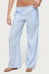 Cersei Striped Low Rise Trousers