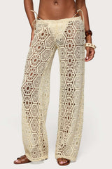 Amrita Baggy Crochet Trousers