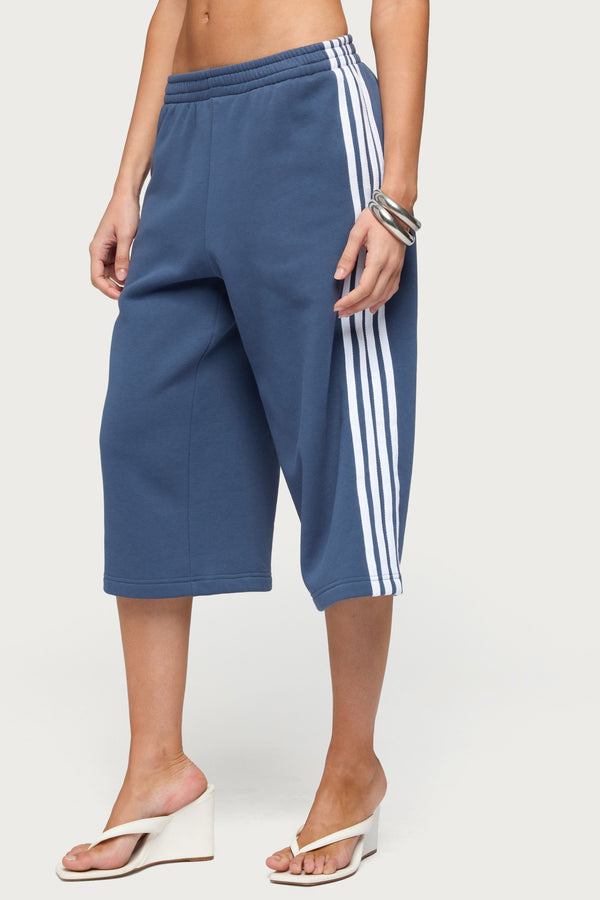 Uma Stripey Bermuda Shorts