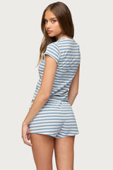 Aubrie Striped T Shirt