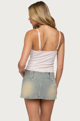 Arwen Lacey Beaded Tank Top