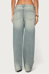 Heidie Low Rise Baggy Jeans
