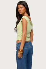 Lauria Off Shoulder Knit Top